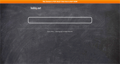 Desktop Screenshot of games.hobby.net