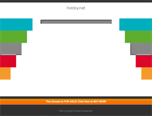 Tablet Screenshot of hobby.net